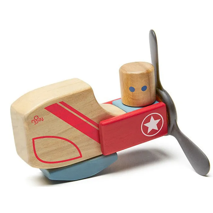 Tegu Stunt Team Looper Magnetic Wooden Block