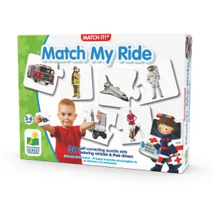 THE LEARNING JOURNEY MATCH IT! MATCH MY RIDE PUZZLE