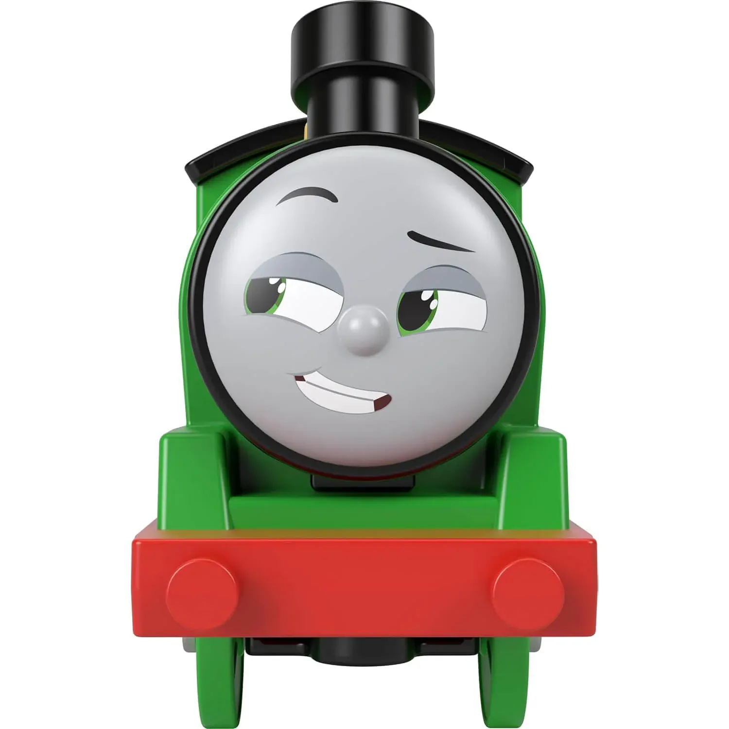 Thomas & Friends Graffiti Percy Motorized Toy Train Engine with Cargo Cars
