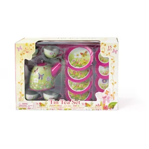 TIN TEA SET 15PC