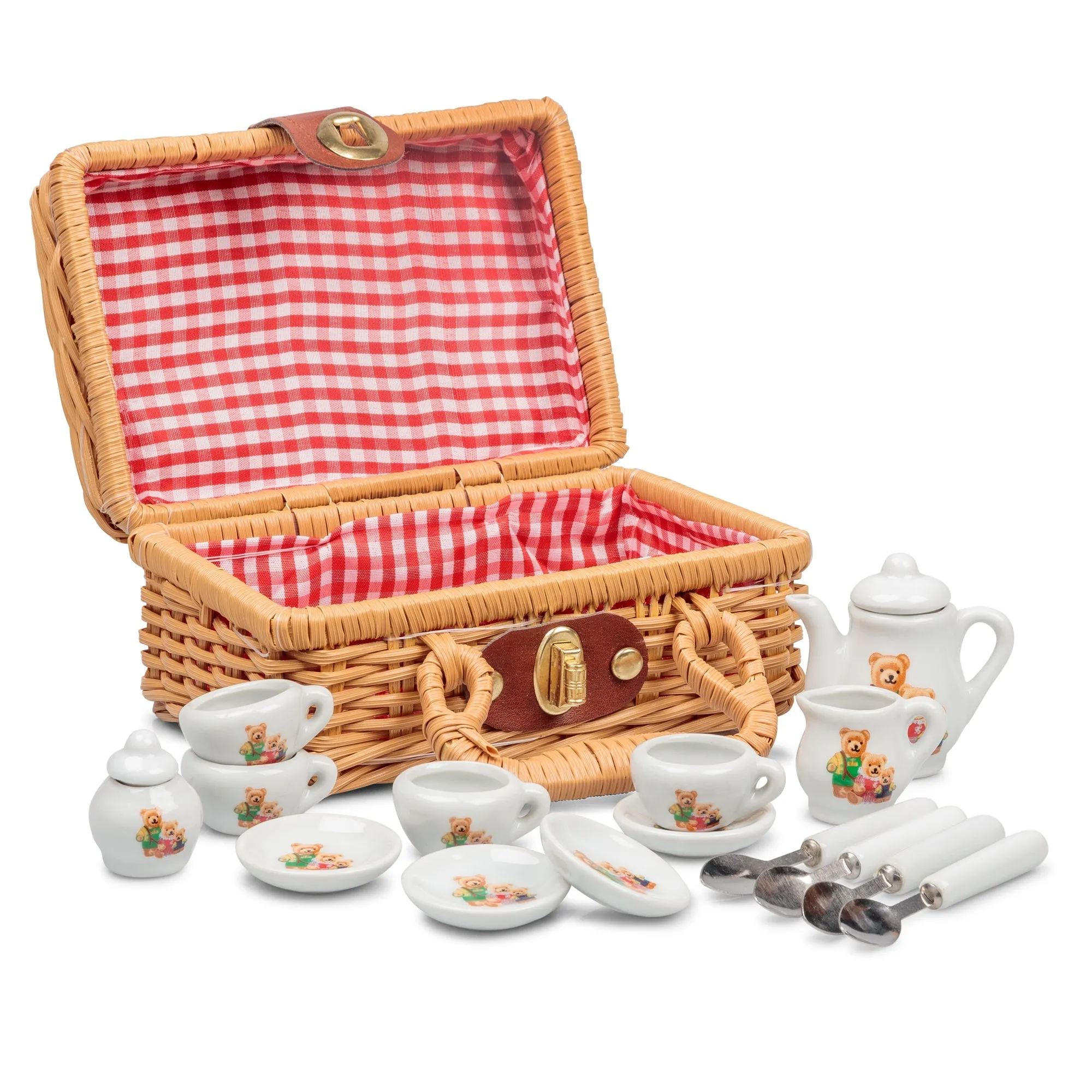 Tobar Just For Tea 17 Piece Bear Family Tea Set