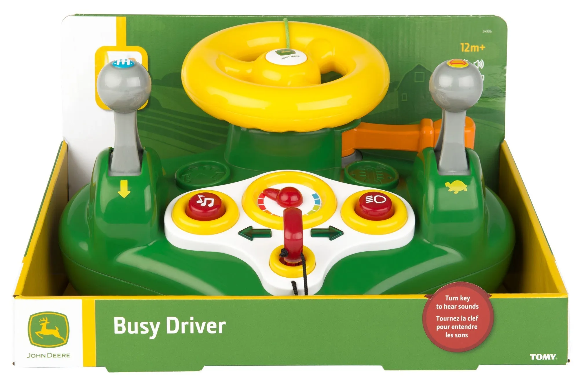 TOMY John Deere Busy Driver