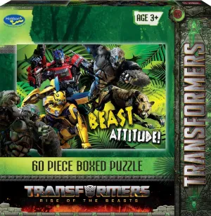 Transformers Rise Of The Beasts 60Pc Puzzle Beast Attitude