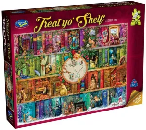 TREAT YO' SHELF A STITCH IN TIME 1000 PIECE PUZZLE