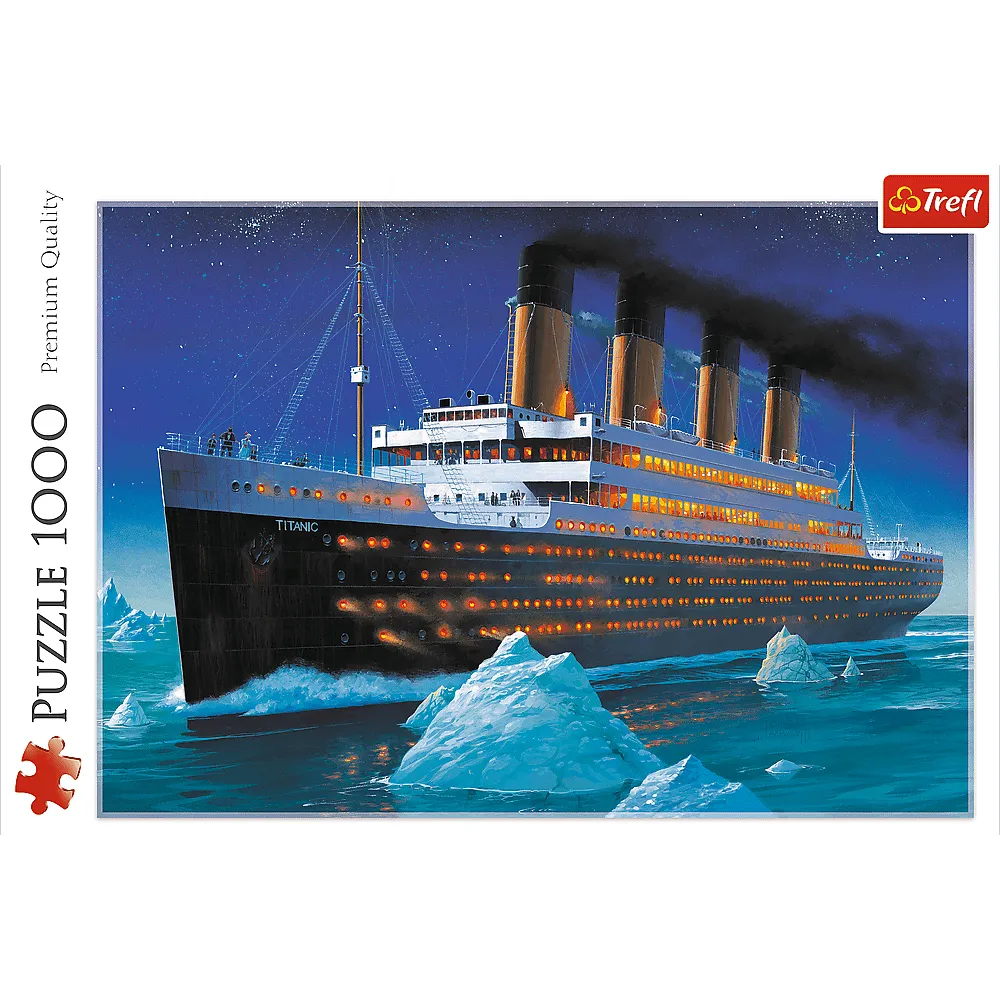 TREFL 1000 PIECE PUZZLE TITANIC
