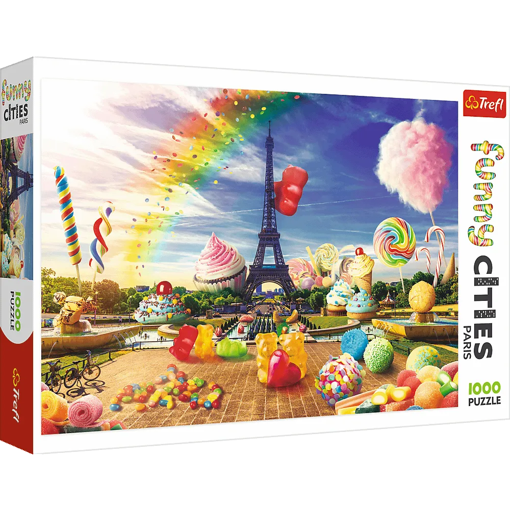 TREFL FUNNY CITIES 1000 PIECE PUZZLE SWEET PARIS