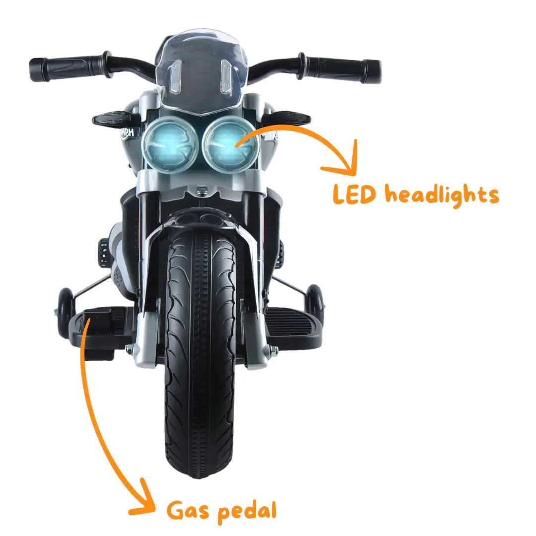 Triumph Rocket 3GT Electric 12V Battery Powered  Ride-On Motorbike - Black