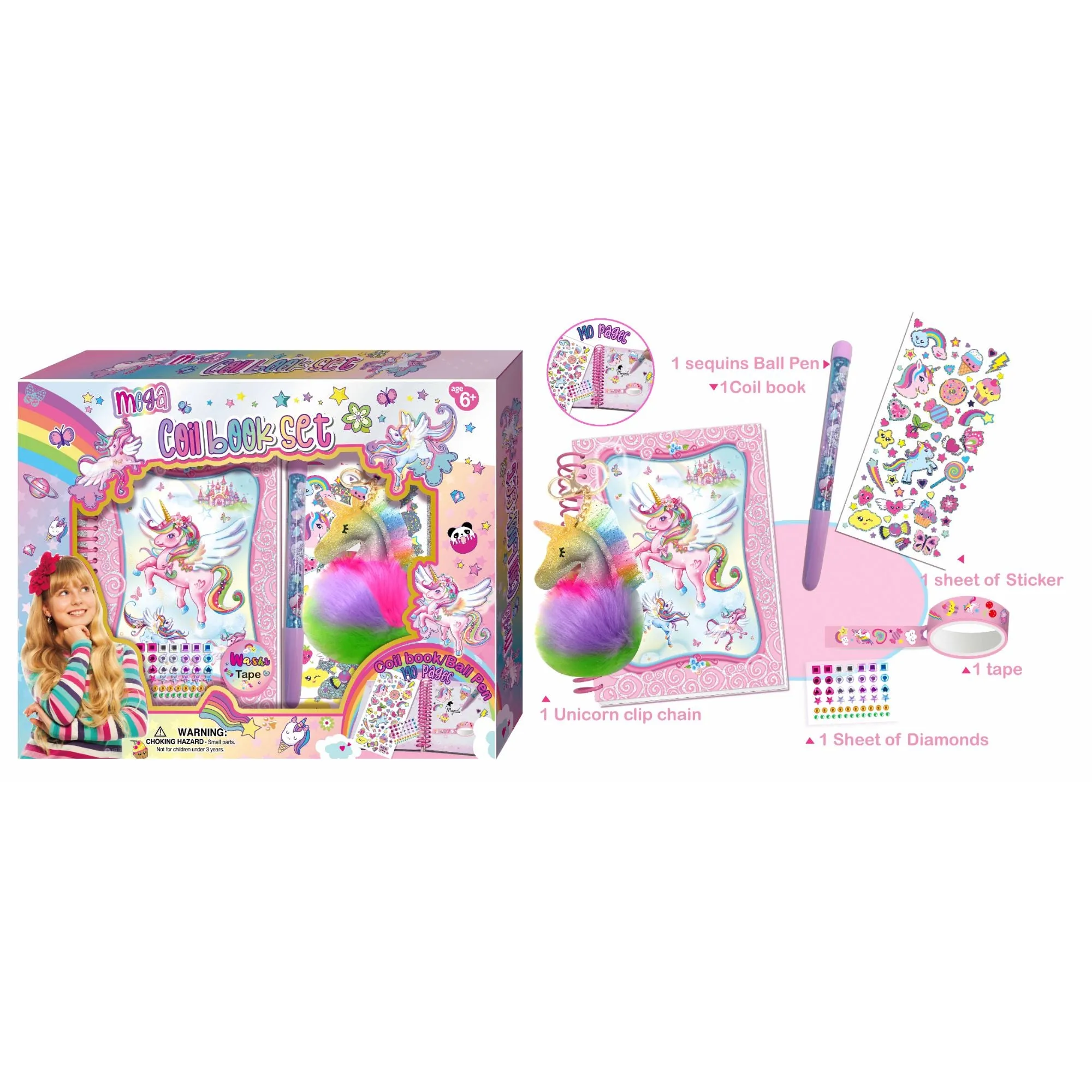 Unicorn Mega Coil Book Set