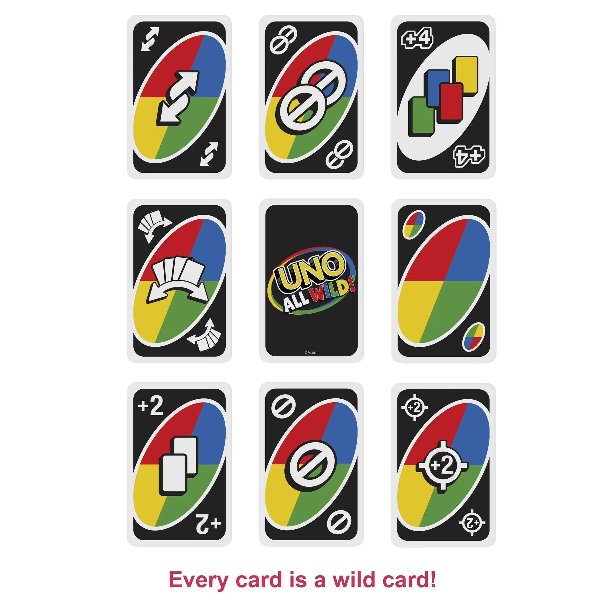 UNO ALL WILD CARD GAME