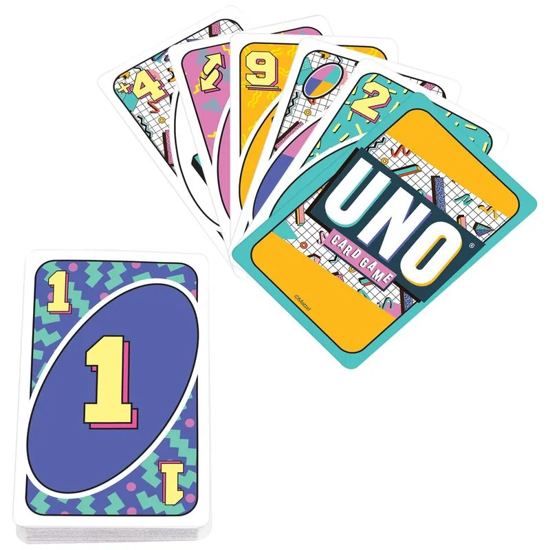 UNO ICONIC 90'S CARD GAME