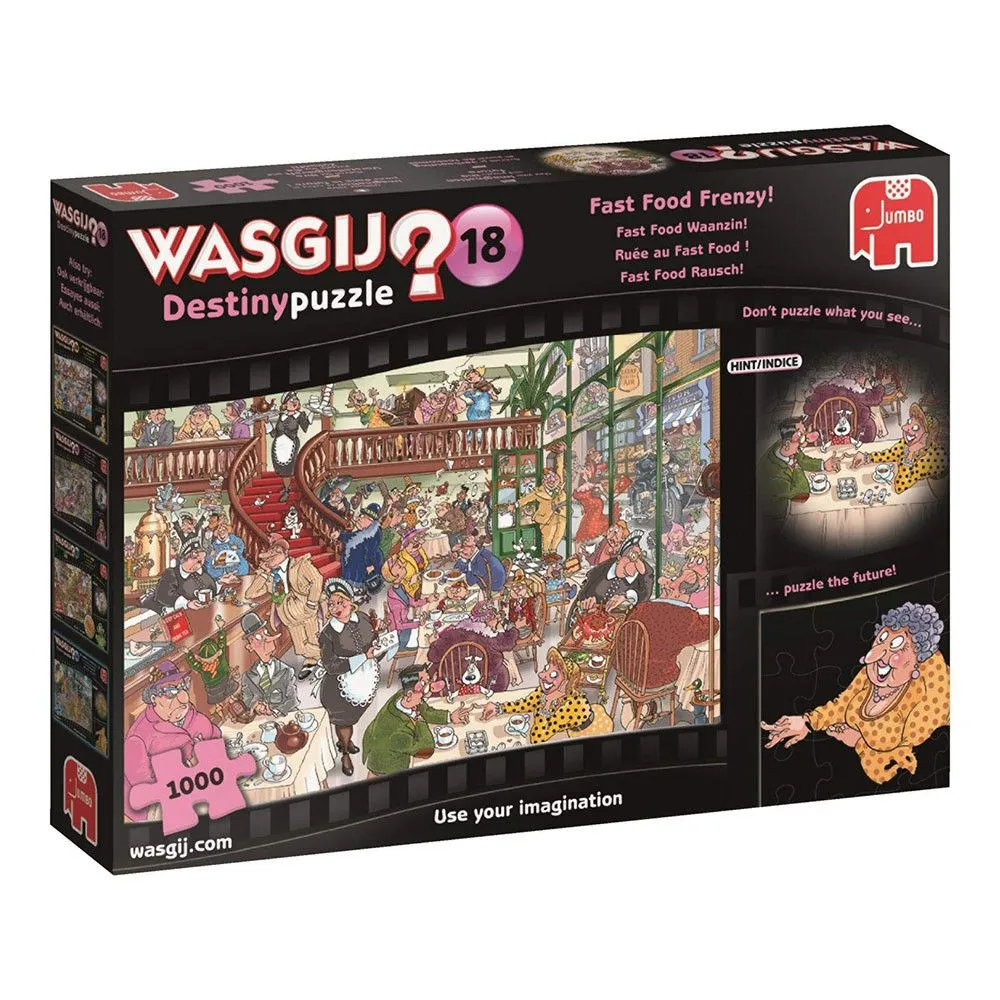 Wasgij Destiny #18 Fast Food Frenzy 1000 Piece Puzzle