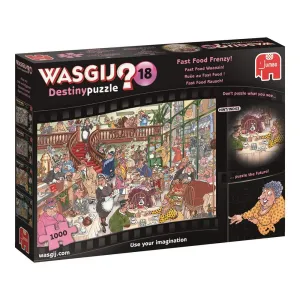 Wasgij Destiny #18 Fast Food Frenzy 1000 Piece Puzzle