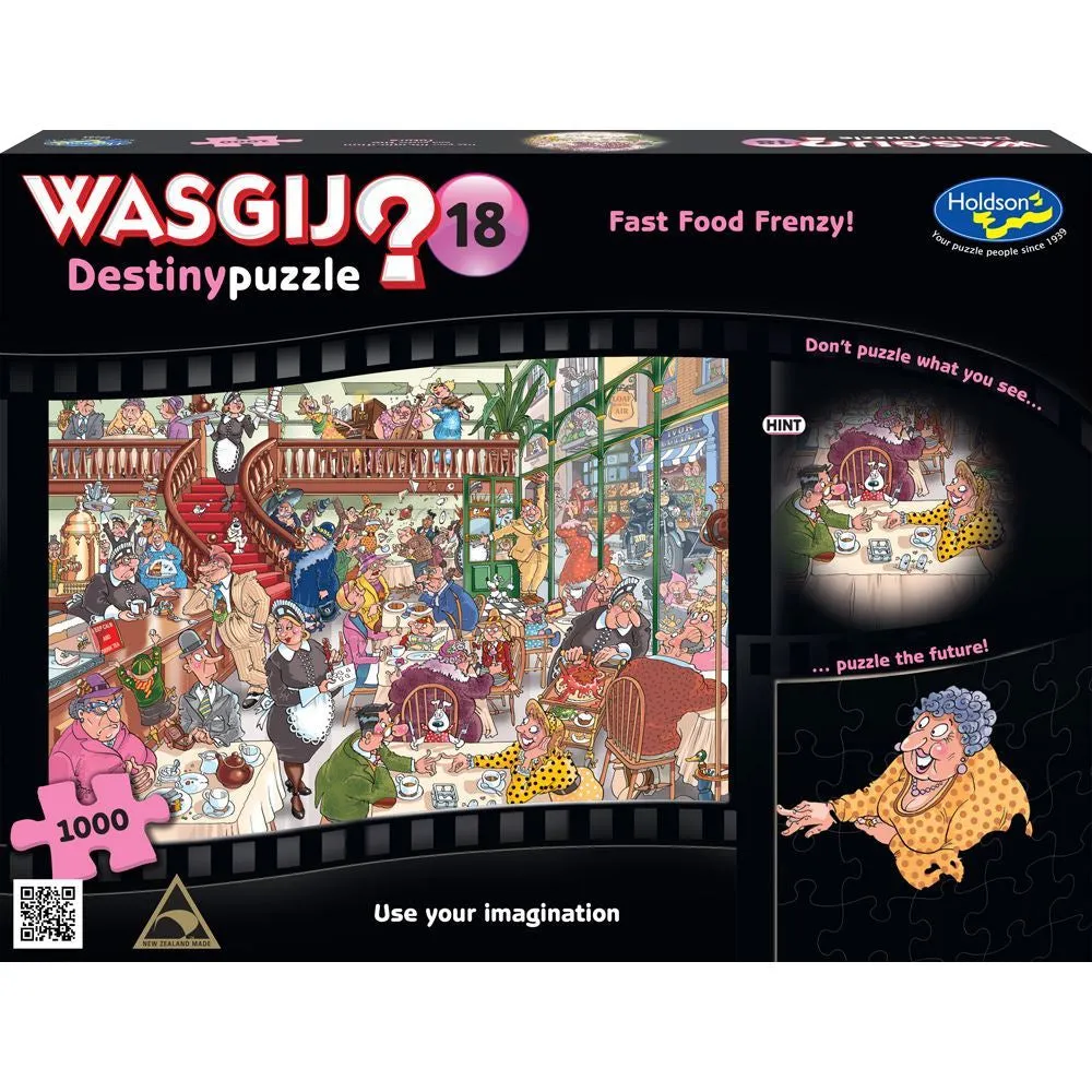 Wasgij Destiny #18 Fast Food Frenzy 1000 Piece Puzzle