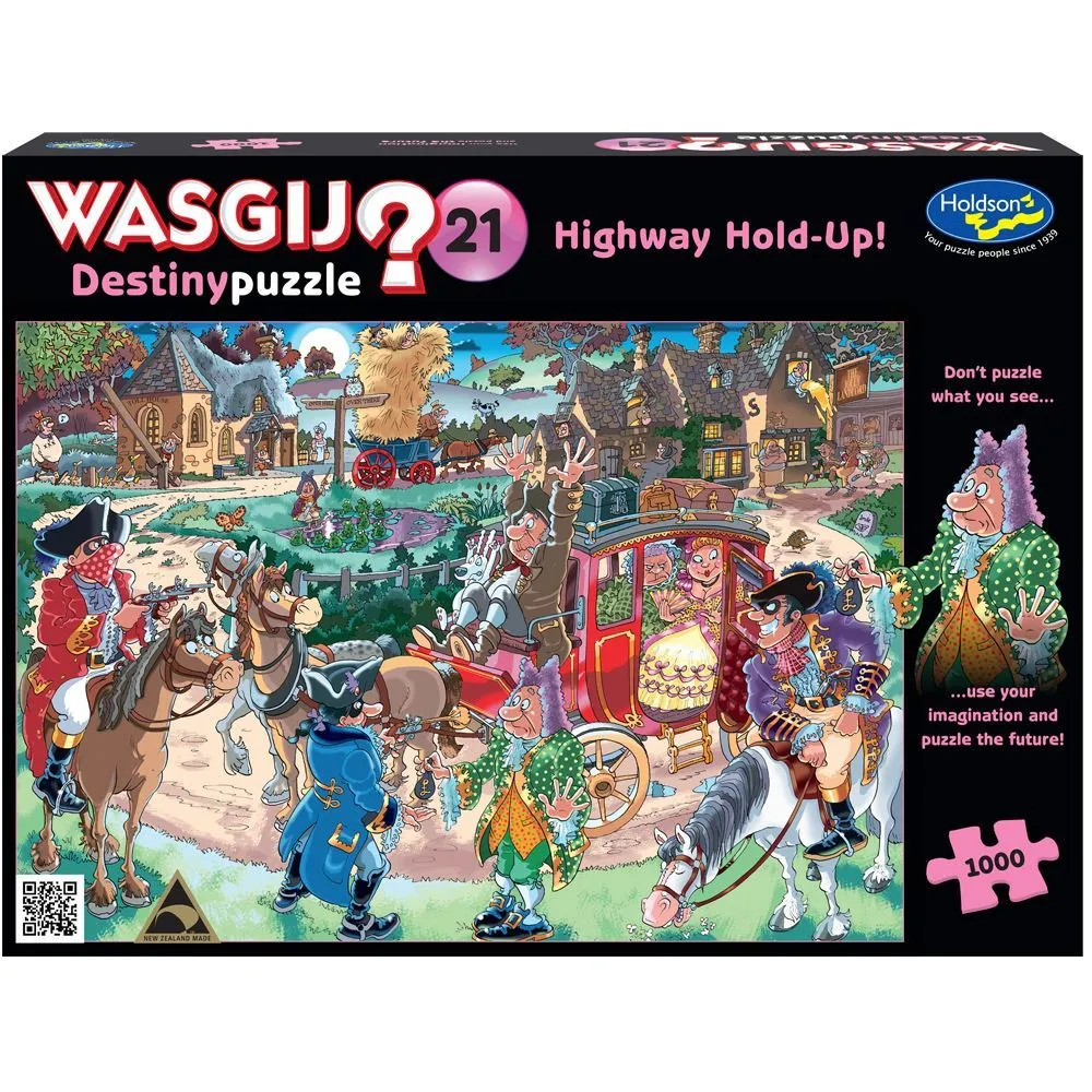 Wasgij Destiny #21 Highway Hold-Up! 1000 Piece Puzzle