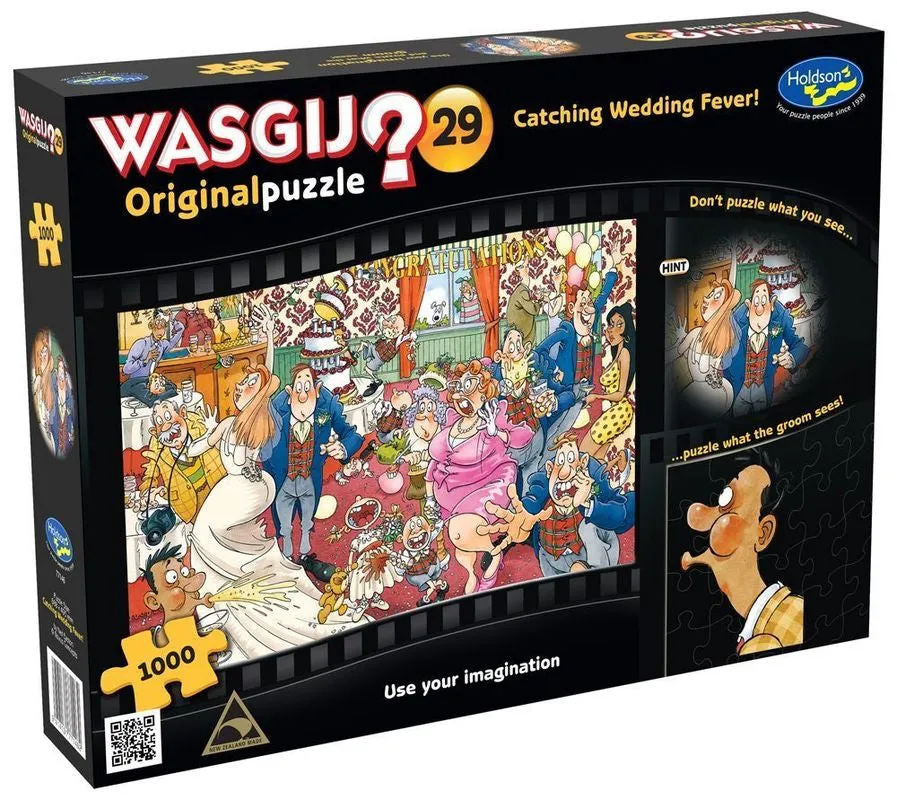 Wasgij Original #29 Catching Wedding Fever! 1000 Piece Puzzle