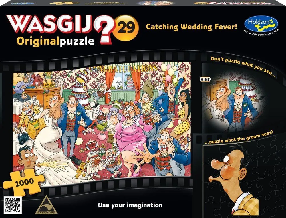Wasgij Original #29 Catching Wedding Fever! 1000 Piece Puzzle