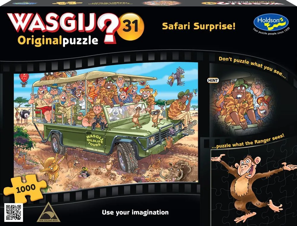 Wasgij Original #31 Safari Surprise! 1000 Piece Puzzle
