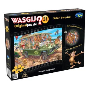 Wasgij Original #31 Safari Surprise! 1000 Piece Puzzle