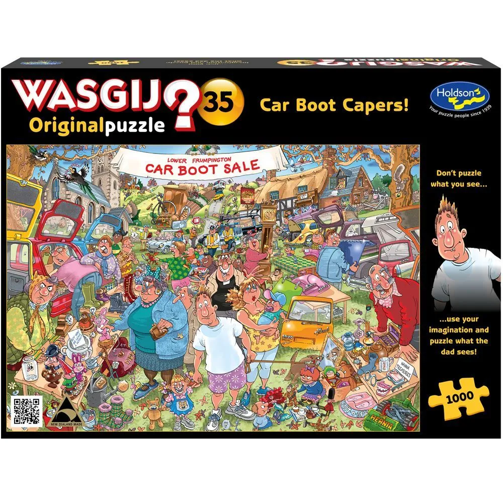 Wasgij Original #35 Car Boot Capers! 1000 Piece Puzzle