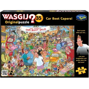 Wasgij Original #35 Car Boot Capers! 1000 Piece Puzzle