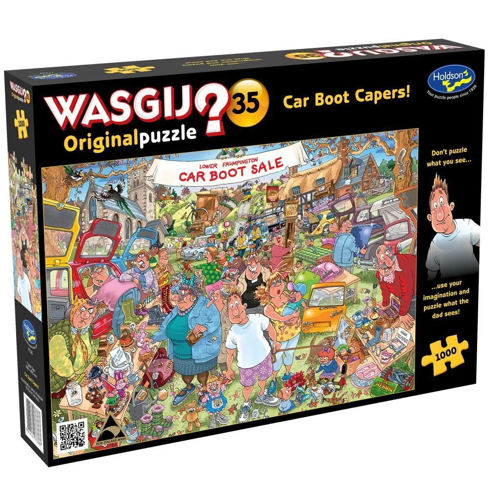 Wasgij Original #35 Car Boot Capers! 1000 Piece Puzzle