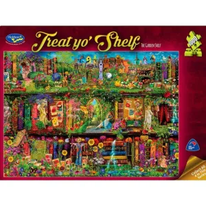Wasgij Treat Yo' Shelf The Garden Shelf 1000 Piece Puzzle