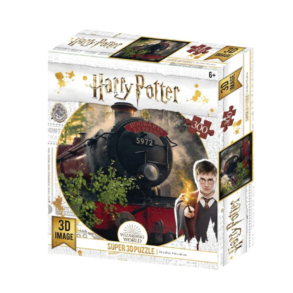 Wizarding World Prime Harry Potter Hogwarts Express Super 3D 500 Piece Puzzle