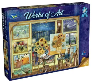 Works Of Art Van Gogh Studio 1000 Piece Puzzle