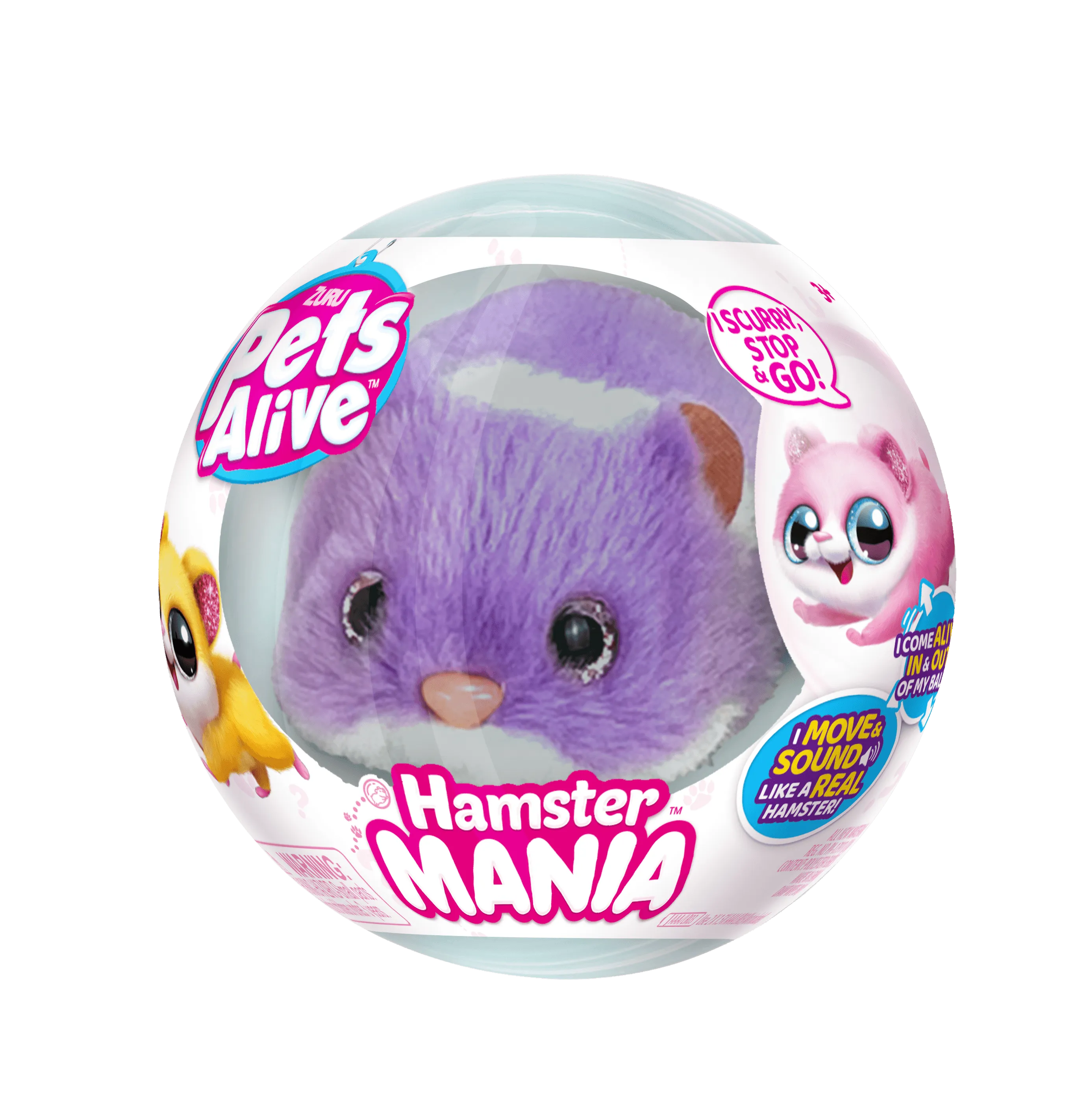ZURU Pets Alive Hamstermania Assorted Styles
