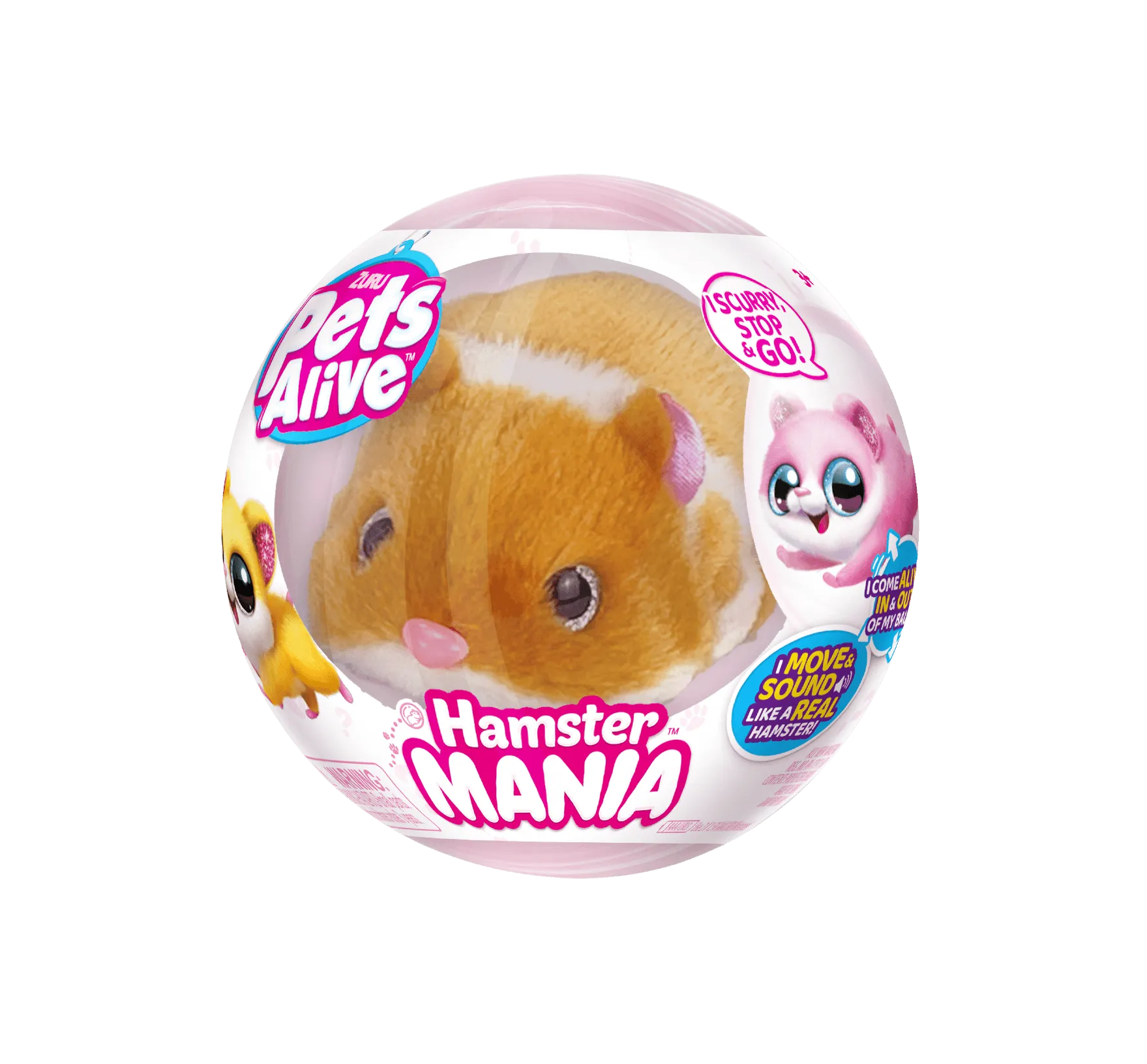 ZURU Pets Alive Hamstermania Assorted Styles