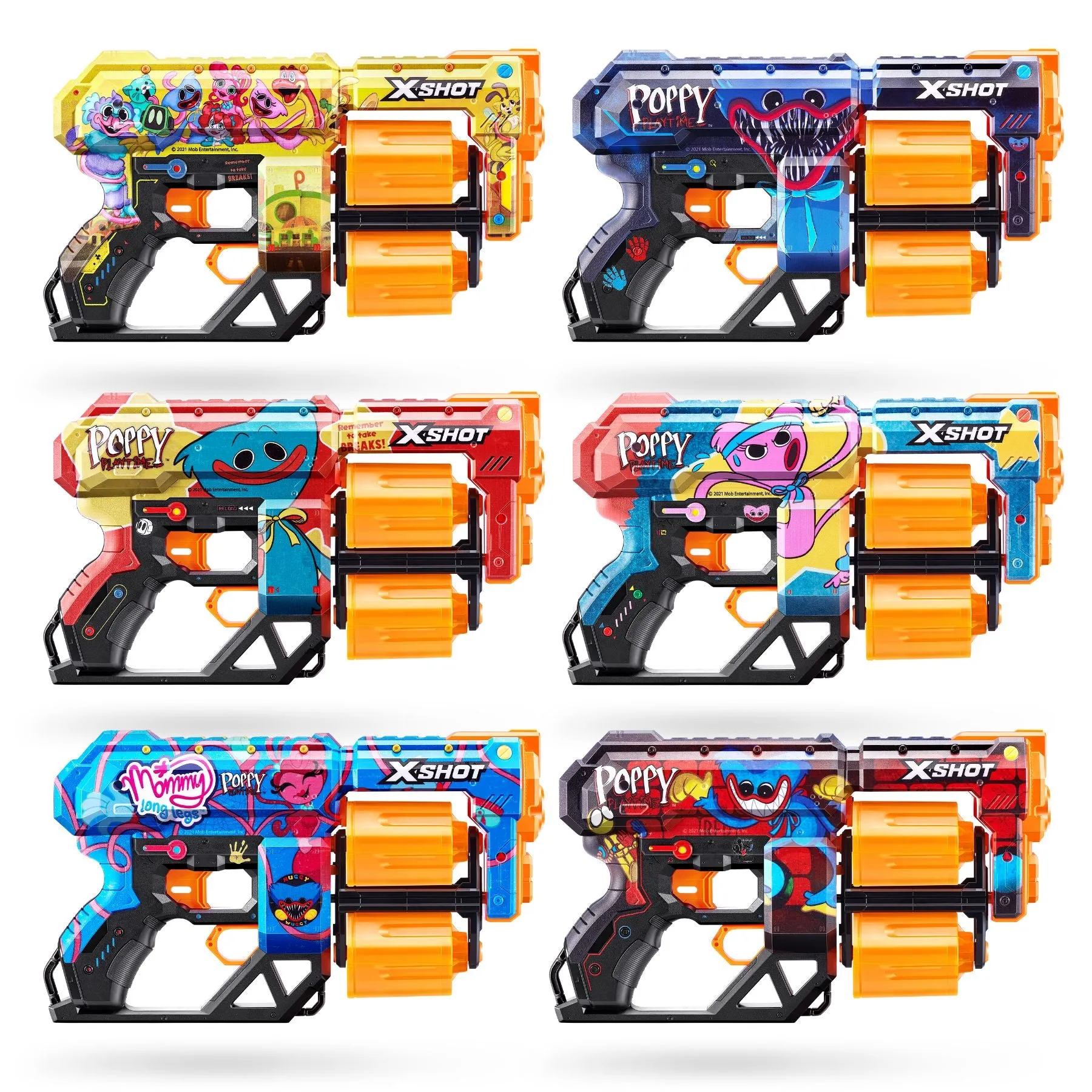 ZURU X Shot Skins Dread Poppy Playtime Gametime