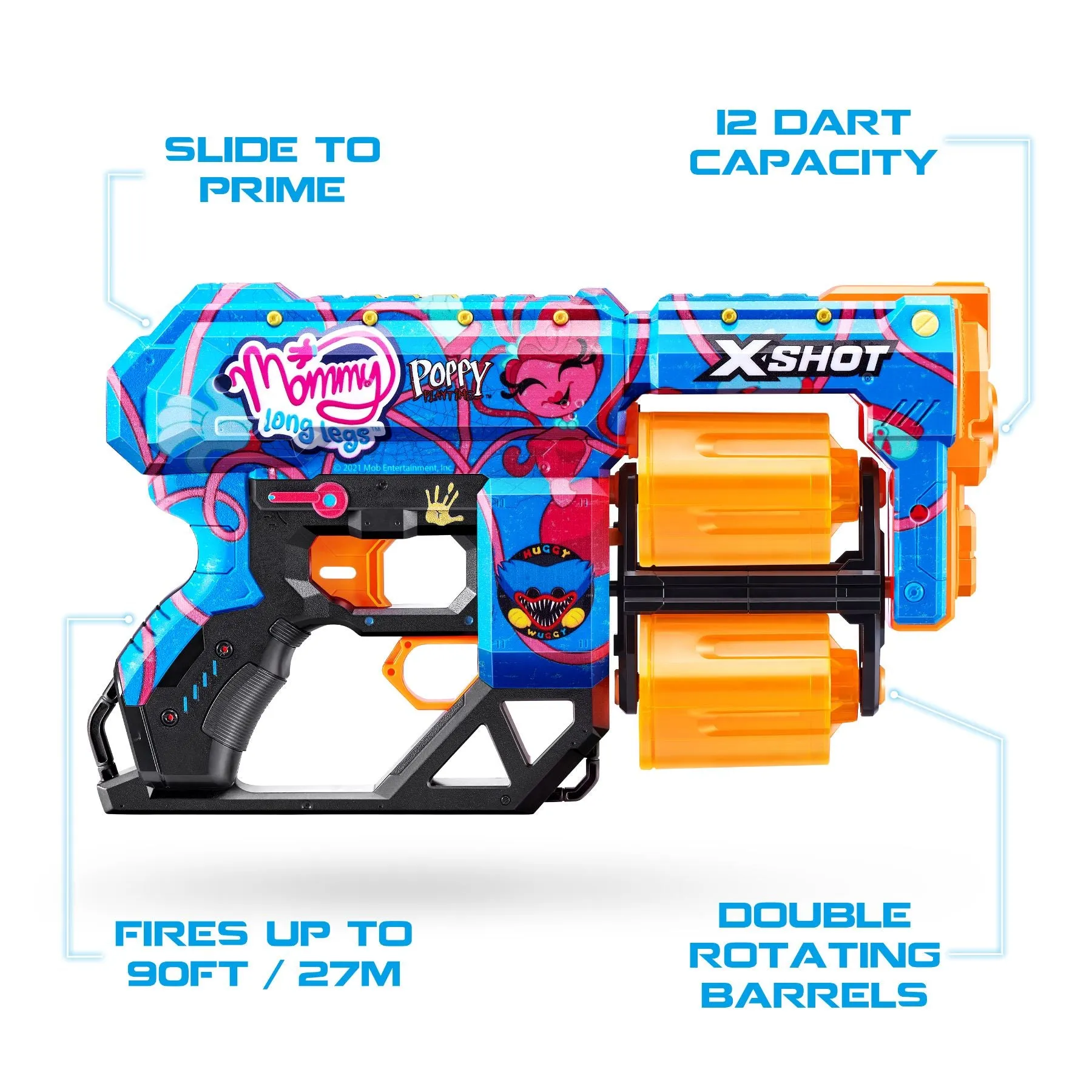 ZURU X Shot Skins Dread Poppy Playtime Gametime